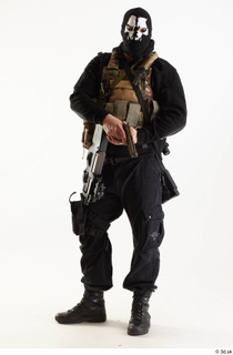 Photos Arthur Fuller Sniper Pose 1 holding gun standing whole…